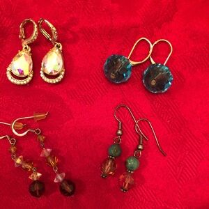 Crystal earrings